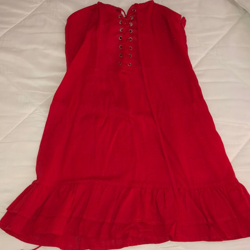 Forever 21 red mini dress
